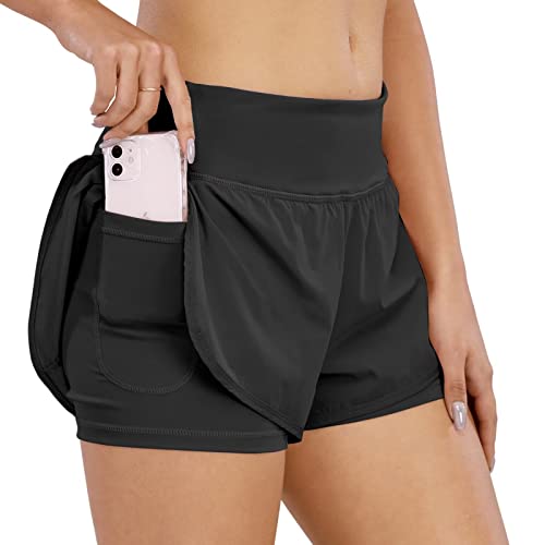 2-in-1 Lightweight Quick Dry Running Shorts