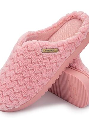 Flannel Memory Foam Slippers