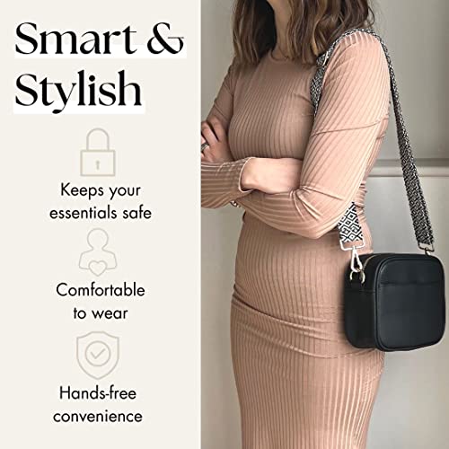 Cross Body Bag - Adjustable Strap & Pockets