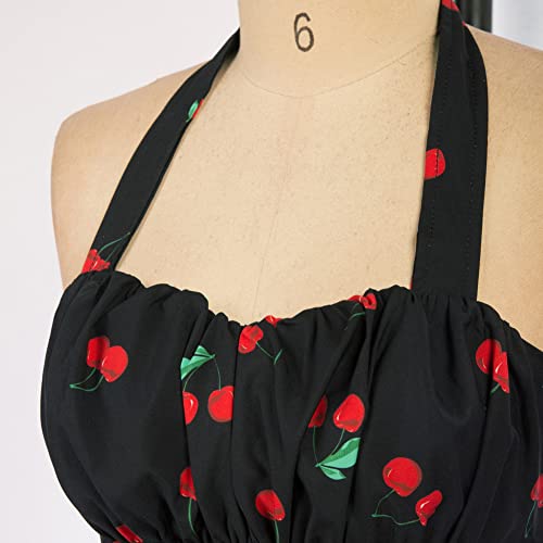 Vintage Sleeveless Midi Dress