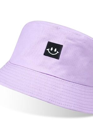 Foldable Double-Sided Cotton Bucket Hat
