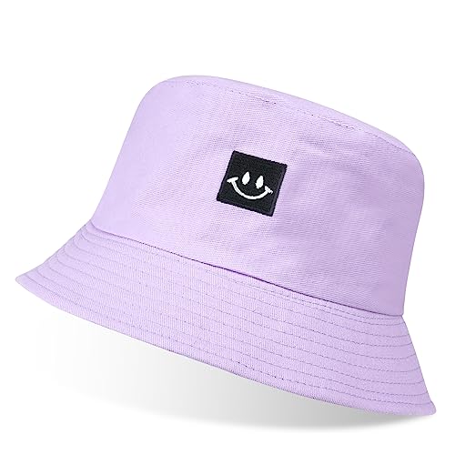 Foldable Double-Sided Cotton Bucket Hat