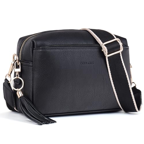 Crossbody Bag with 3 Zips