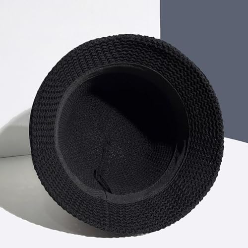 Mesh Woven UV Protection Bucket Hat