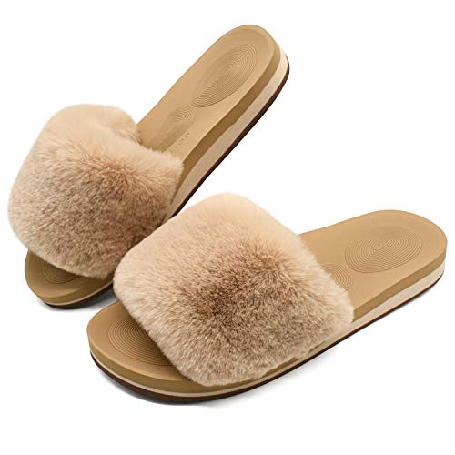 Orthopedic Faux Fur Slippers