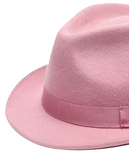 Trilby Fedora Hat with Band