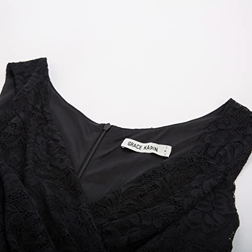 Sequin V-Neck Sleeveless Dress