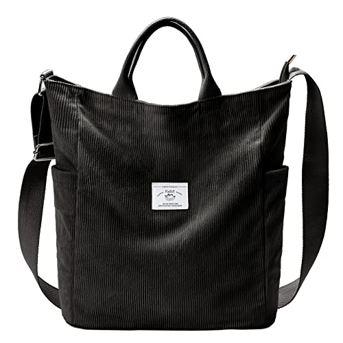 Hobo Bag with Zipper, Large Capacity
