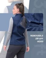 Lightweight Softshell Hooded Vest