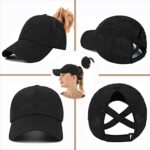 Criss Cross Ponytail Baseball Cap