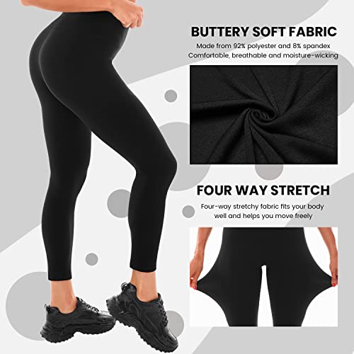 High Waist Black Gym Leggings
