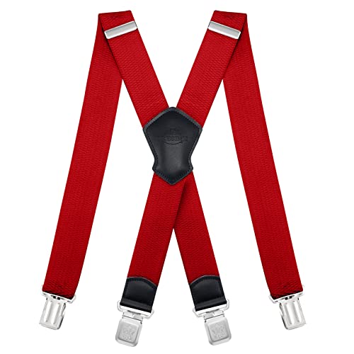 40mm X-Shape Heavy Duty Adjustable Suspenders
