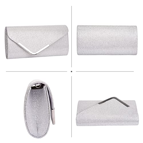 Shiny Sequins Evening Clutch