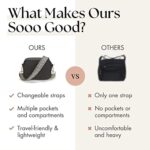 Cross Body Bag - Adjustable Strap & Pockets