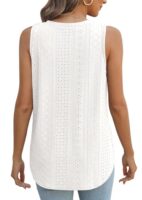 V Neck Sleeveless Summer Tank Top