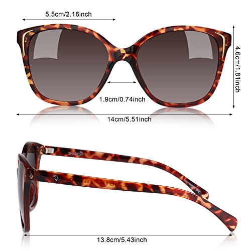 2 Pairs Cat Eye Sunglasses