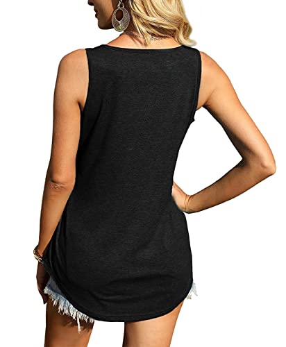 Summer Sleeveless Vest Tank Tops