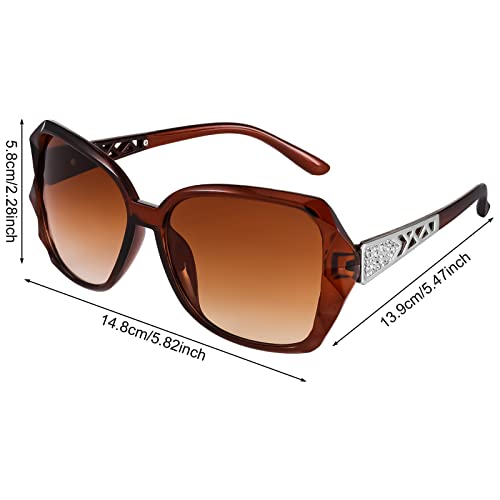 Vintage UV400 Oversized Sunglasses