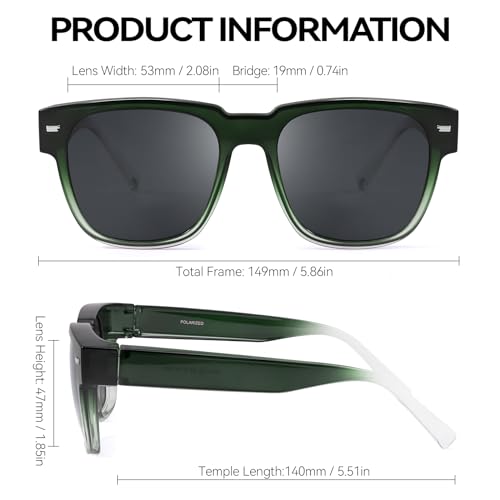 Polarised Fit Over Sunglasses, UV 400