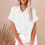 Cotton Linen Casual Button Down Shirt