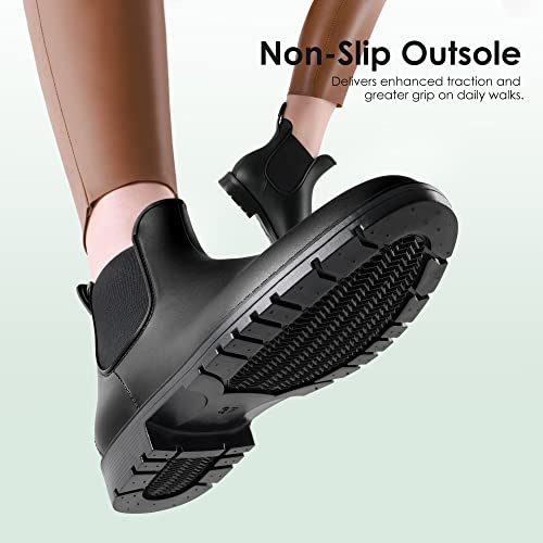 Waterproof Ankle Chelsea Rain Boots