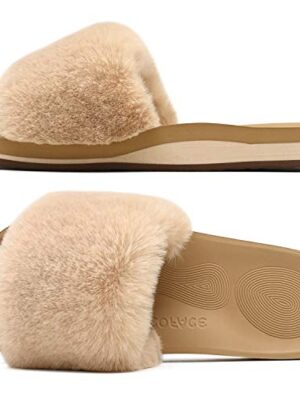 Orthopedic Faux Fur Slippers