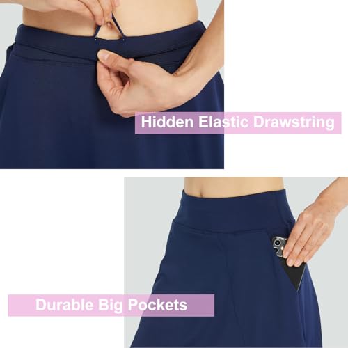 Knee Length Golf Skirts with Pockets