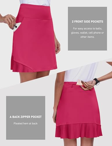 Pleated Tennis Skirt with Pockets