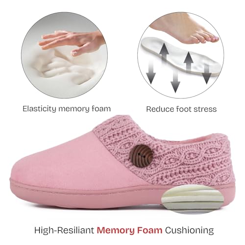 Suede Memory Foam Slippers