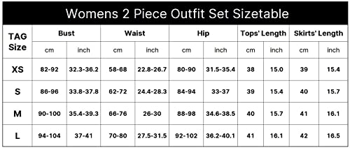 2 Piece Ruched Cami Crop Top & Skirt Set