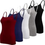 5-Piece Adjustable Strap Camisole