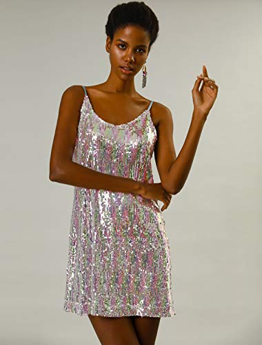 Glitter Sequin Mini Dress