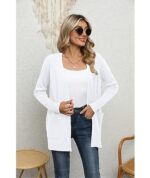 Loose Casual Lightweight V-neck Cardigan
