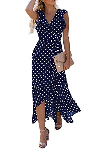 Summer Boho Floral Midi Dress