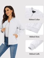 Quilted Winter Bomber Jacket