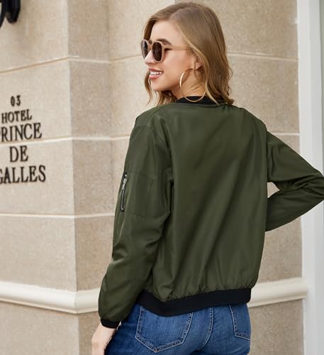 Lightweight Quilted Bomber Jacket