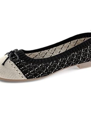 Lightweight Knitted Slip-on Flats