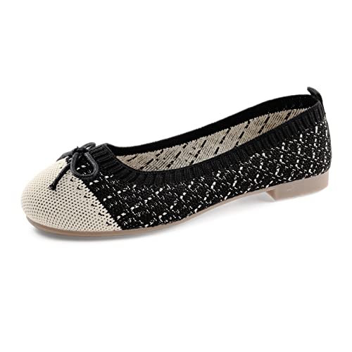 Lightweight Knitted Slip-on Flats