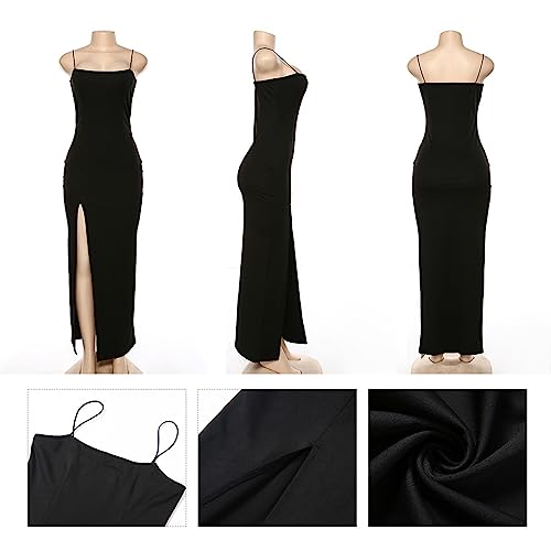 Spaghetti Strap Sleeveless Maxi Dress