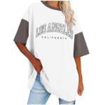Oversized Round Neck T-Shirts, S-5XL