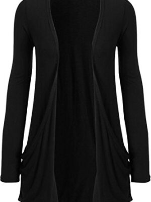 Long Sleeve Pocket Cardigan - Sizes 36-54