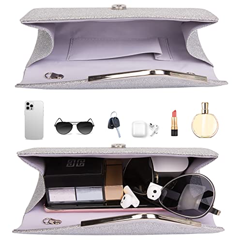 Shiny Sequins Evening Clutch