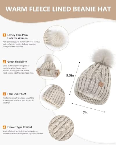 Winter Hat, Scarf & Gloves Set