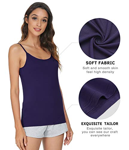 Adjustable Spaghetti Strap Tank Tops