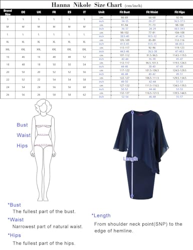 Cape Chiffon Cocktail Dress