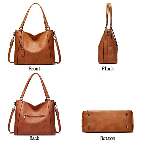 Large Multi-Pocket Tote Bag
