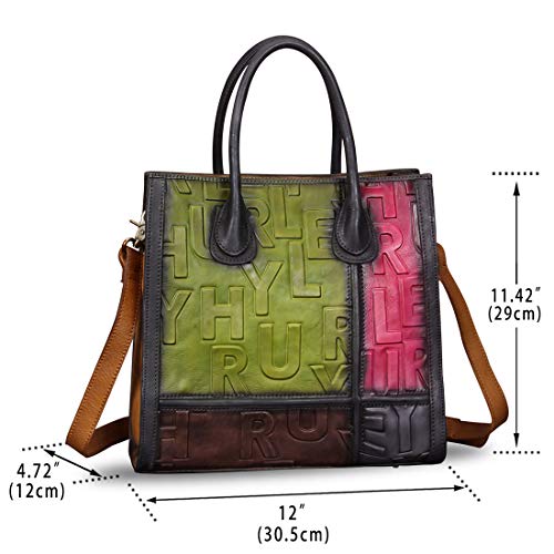 Leather Top Handle Bags - Vintage Crossbody