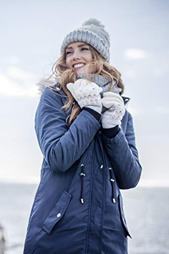 Striped Thermal Fleece Gloves
