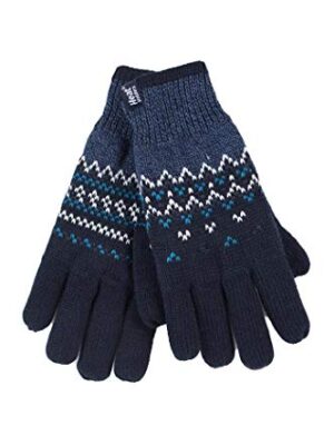 Striped Thermal Fleece Gloves
