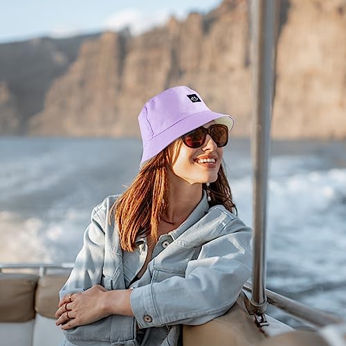 Foldable Double-Sided Cotton Bucket Hat